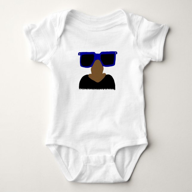 Camisetas Incognito Mustache & Glasses (Anverso)