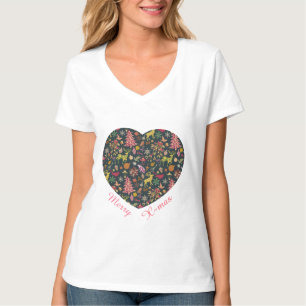 Camisetas inconsútiles del modelo del navidad del