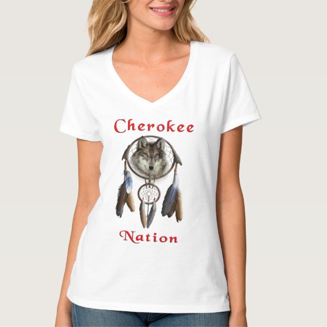 Camisetas indias cherokee (Anverso)