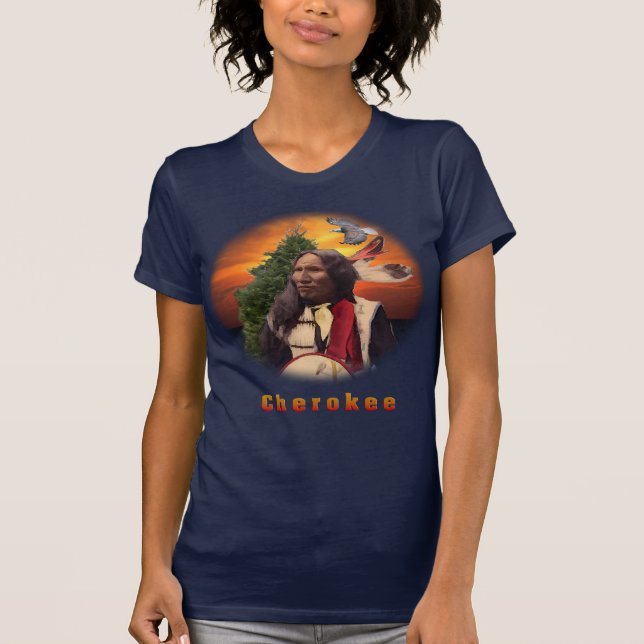 Camisetas indias cherokee (Anverso)
