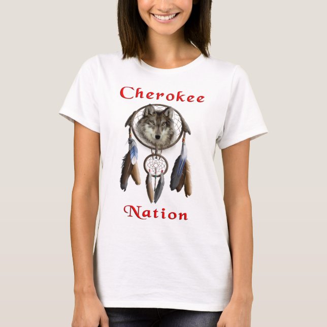 Camisetas indias cherokee (Anverso)