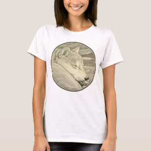 Camisetas Inu de Shiba  Lady's Dog Lover Plus Size