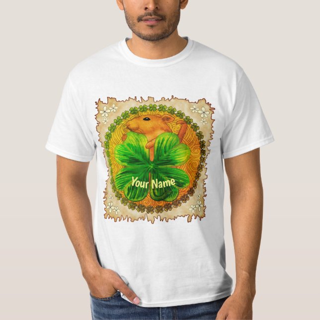 Camisetas irlandesas personalizado Mouse (Anverso)