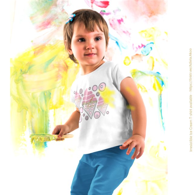 Camisetas - Irresistible helado de hielo (Irresistible Ice Cream Liquorice T-shirt by Poet Adiela Akoo. LOVE it? GET it! SHOP NOW 4 fab finds!)