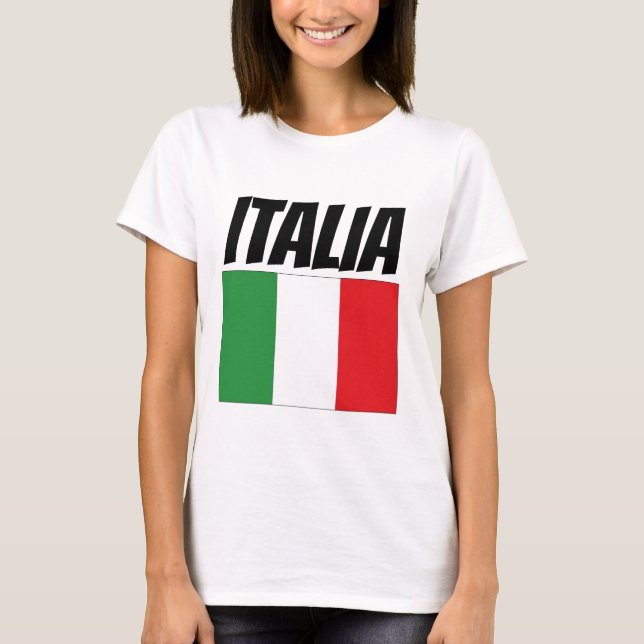 Camisetas italianas de ITALIA (Anverso)