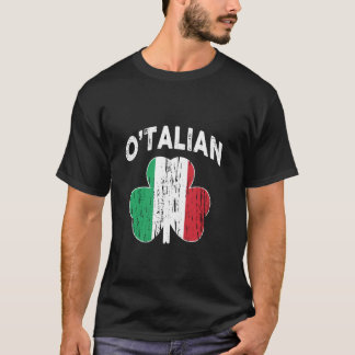 Camisetas italianos de la bandera italiana italian