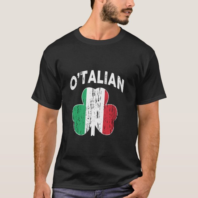 Camisetas italianos de la bandera italiana italian (Anverso)