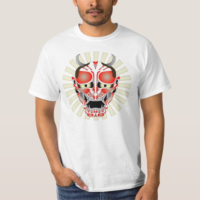 Camisetas japonesas de Shikami del tatuaje (Anverso)