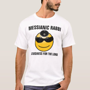 Camisetas judías mesiánicas del rabino