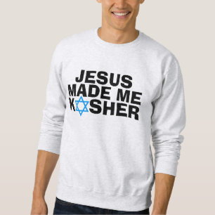 Camisetas judías mesiánicas, JESÚS me hizo KOSHER 