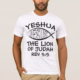 Camisetas JUDÍAS MESIAS, LEÓN DE JUDAH