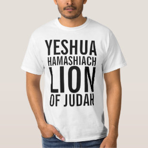 Camisetas JUDÍAS MESSIANAS, LEÓN DE JUDAH