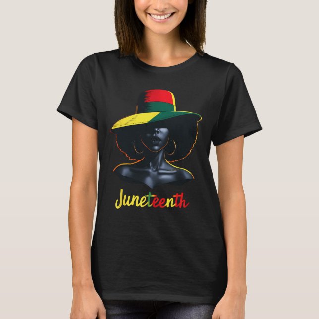 Camisetas Juneteenth Mujeres  (Anverso)