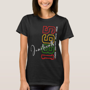 Camisetas Juneteenth Mujeres Hombres Afroamericano