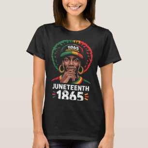 Camisetas Juneteenth orgullo negro afro hombres mu