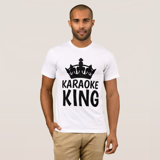 Camisetas KARAOKE KING & hoodies (Anverso completo)