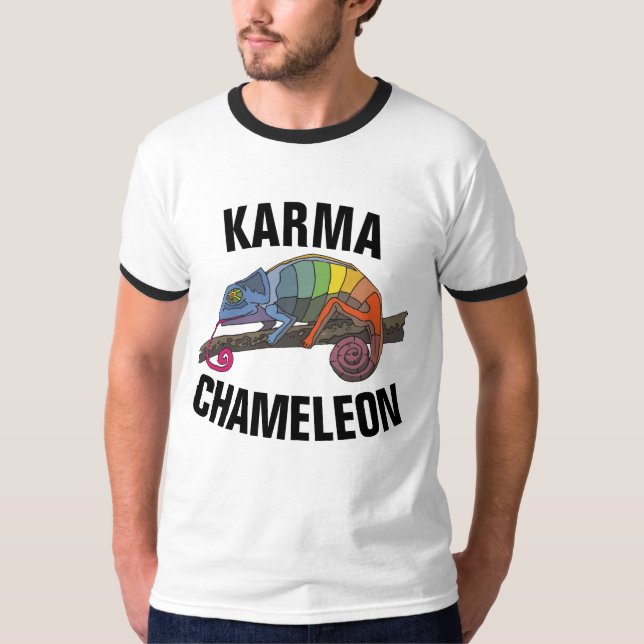 Camisetas KARMA CHAMELEON Vintage 80 (Anverso)