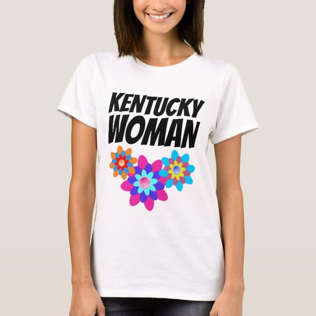 Camisetas KENTUCKY WOMAN (Anverso)