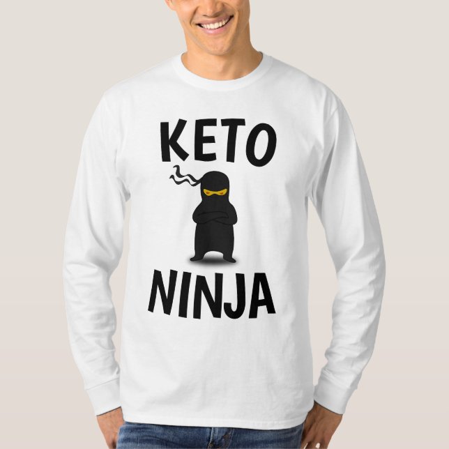 Camisetas KETO NINJA (Anverso)