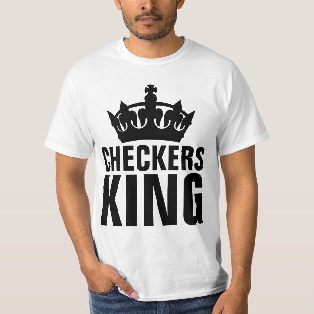 Camisetas KING CHECKERS (Anverso)