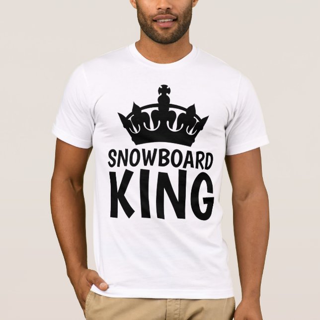 Camisetas KING SNOWBOARD (Anverso)