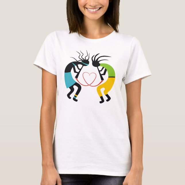 Camisetas Kokopelli. (Anverso)