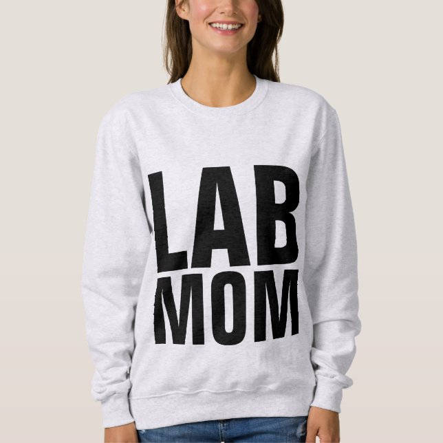 Camisetas LAB MOM (Labrador) (Anverso)