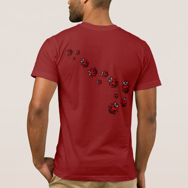 Camisetas Ladybug Camisetas Ladybug Regalos (Reverso)