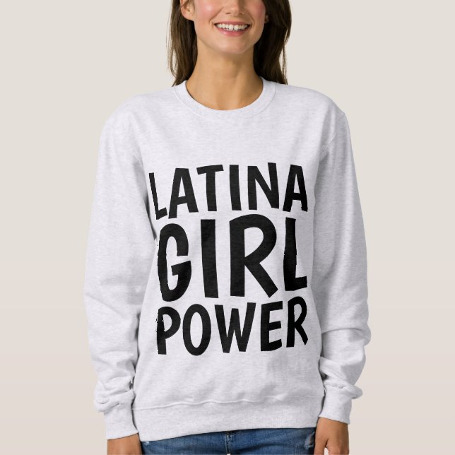 Camisetas LATINA CHICA POWER (Anverso)