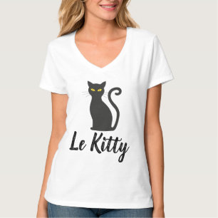 Camisetas LE KITTY, GATO FRANCÉS