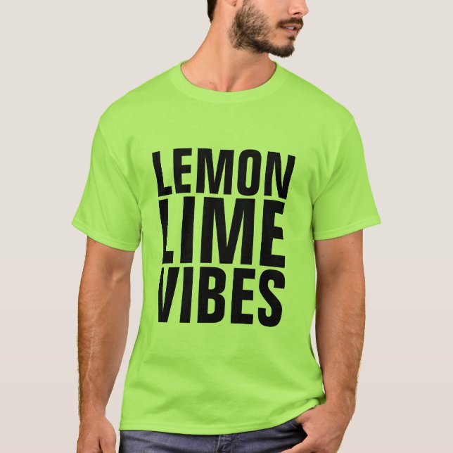 Camisetas LEMON LIME (Anverso)
