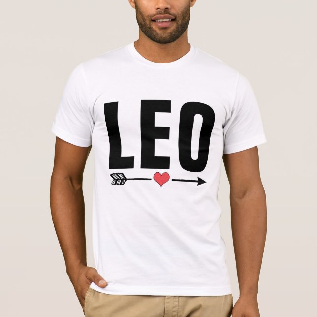Camisetas LEO Birthday (Anverso)