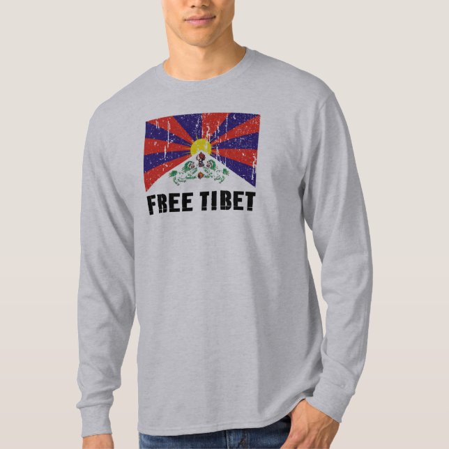 Camisetas LIBRES de TÍBET (Anverso)