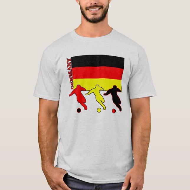 Camisetas ligeras de Alemania del fútbol (Anverso)