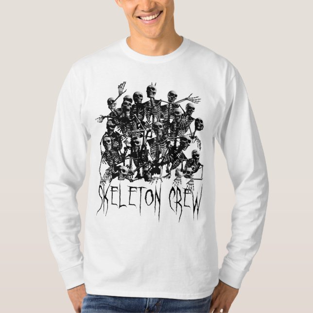 Camisetas (ligeras) del equipo esquelético (Anverso)