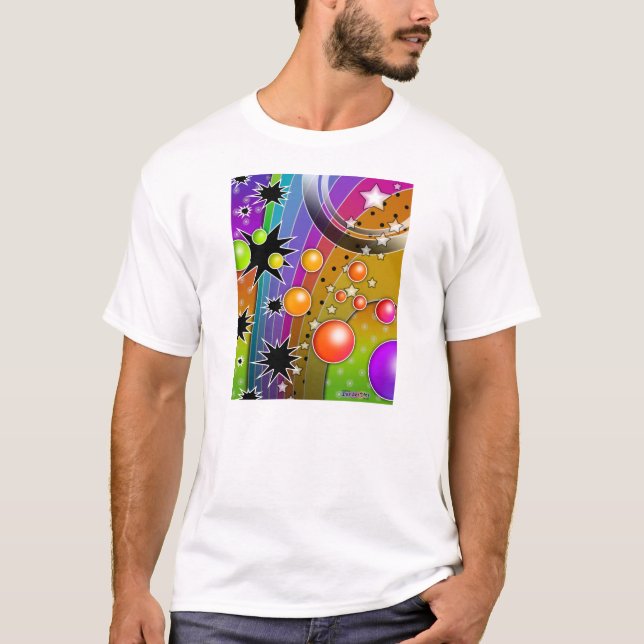 Camisetas ligeras - GRANDES AGUJEROS NEGROS ARTE P (Anverso)