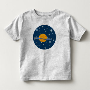 Camisetas lindas del niño de Saturn
