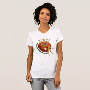 Camisetas lindo estupendo del baloncesto de las