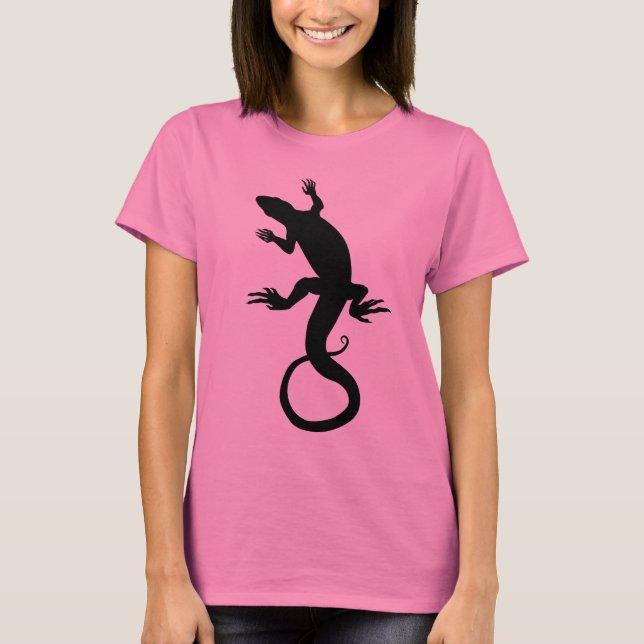 Camisetas Lizard de camisetas para mujeres (Anverso)