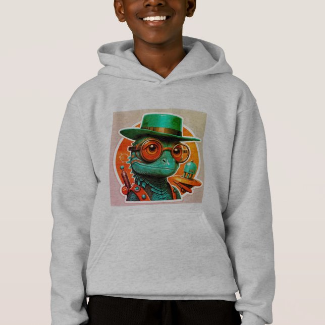 Camisetas Lizard Lunge Unisex (Anverso)