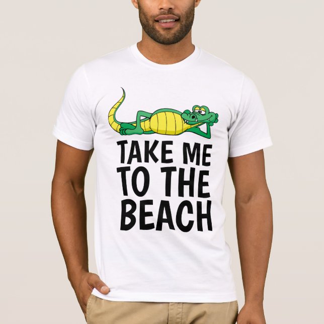 Camisetas LLEVA ME A LA PLAYA (Anverso)