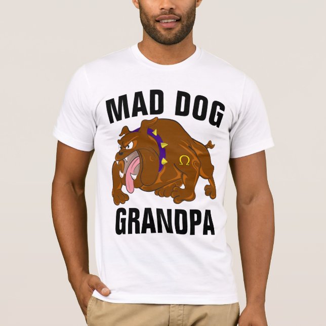 Camisetas MAD DOG GRANDPA (Anverso)