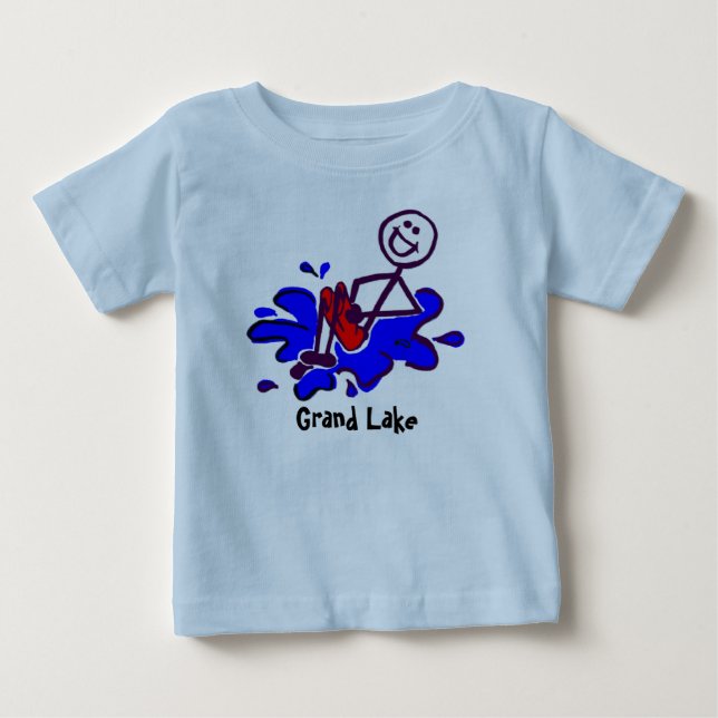 Camisetas magníficas del lago para los niños (Anverso)