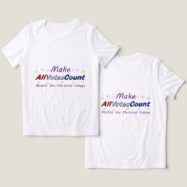 Camisetas Make All Votes Count
