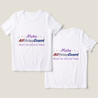 Camisetas Make All Votes Count
