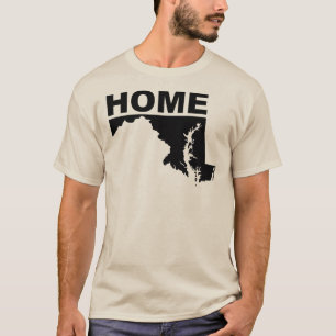 Camisetas Maryland Hogar Lejos Del Estado