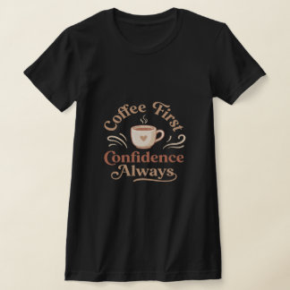 Camisetas más vendidas Confianza en el café