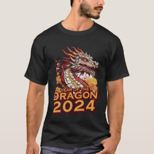 Camisetas masculinas de dragón 2024