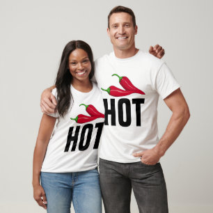 Camisetas masculinas de HOT PEPPER divertidas