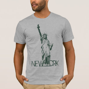 Camisetas masculinas de Nueva York Estatua de Cami